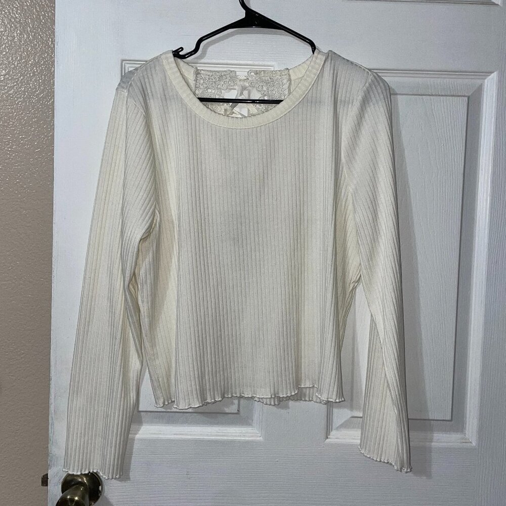 American Rag Ribbed Long Sleeve - Picture 5 of 7